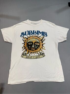 Sublime What I Got White Short Sleeve Graphic Tee L